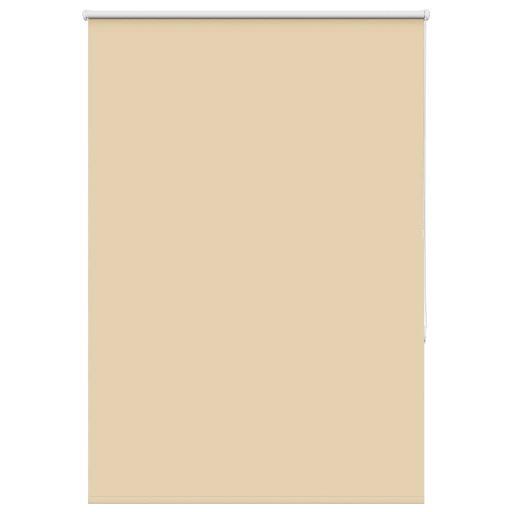 Roller Blind Blackout Beige 90x130 cm Fabric Width 85.7 cm Polyester